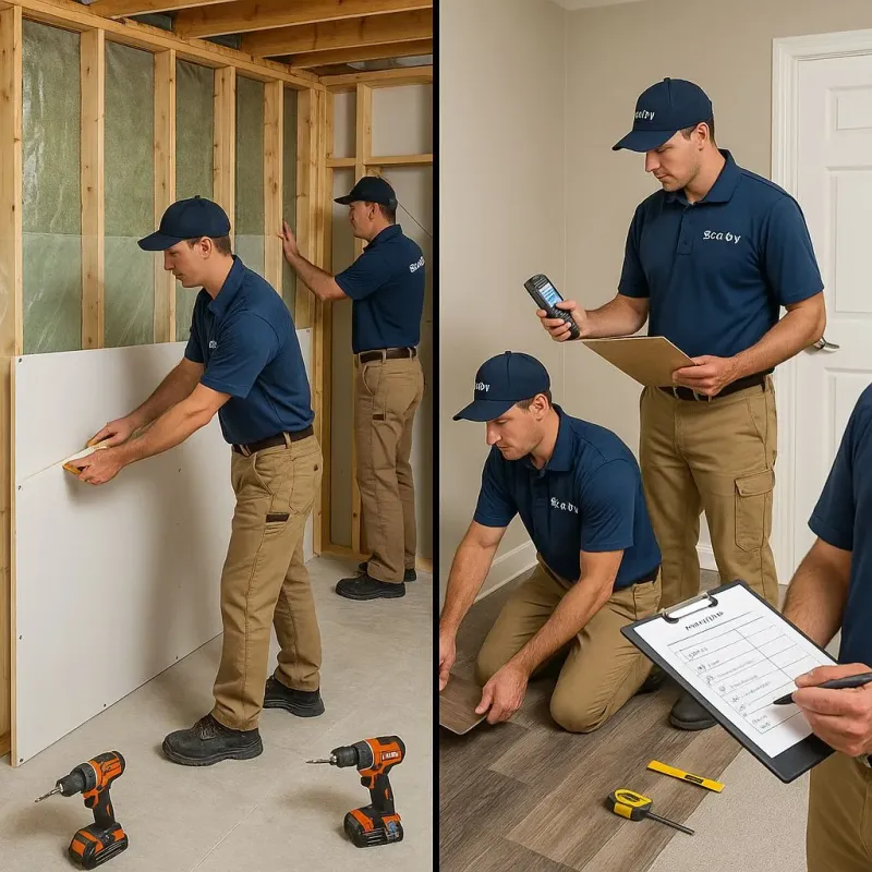 Repairs and Reconstruction process in Price, UT